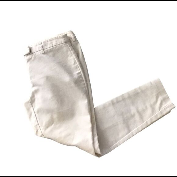 Dalia Collection White Tapered Ankle Pants Size 0 - Picture 6 of 8